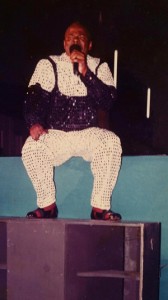 Performing at the Nat’l Calypso Finals in 1993