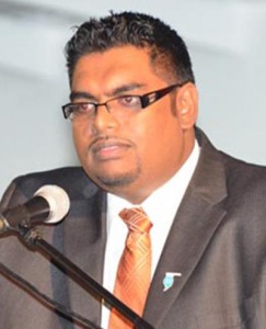 Former Housing Minister, Irfaan Ali