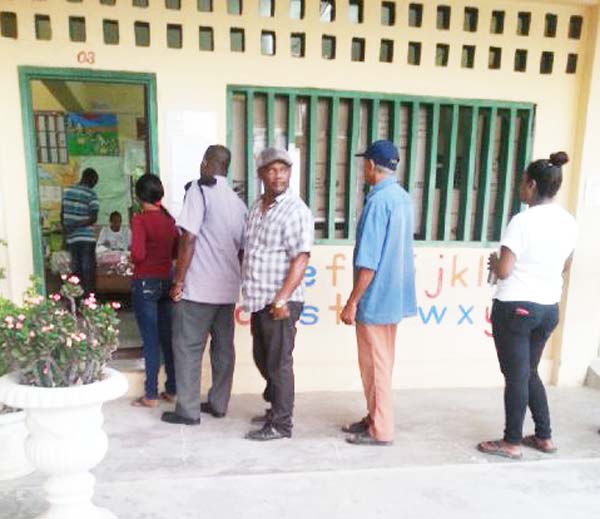 Voting at Annandale, Essequibo