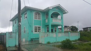 Frederick Peters was murdered in the upper flat of this two-storey house