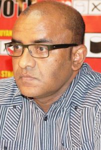 Former President, Bharrat Jagdeo 