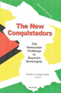 The booklet released by the Ministry of Foreign Affairs on the Venezuela border controversy.