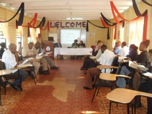 Participants were drawn from the Attorney General’s Chambers and the Guyana Police Force.