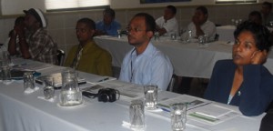 A section of the participants at the chainsaw lumbering workshop 