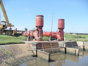 The Liliendaal pumps as at yesterday