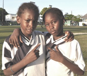 Ishmael Rogers (left) and Sherwin Arthur