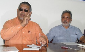 From left: Ramesh Dookoo and Cecil Rajana