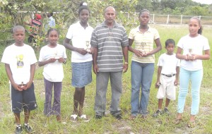 From left: Kevin Barker, Richlyn Gariba, Nailah Williams, Phillip Ishmael, Lashawn Ann Mootoo, Scott Figuerado and Marissa Carrington.