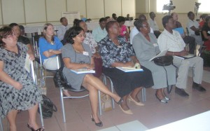 A section of the participants  at the workshop.