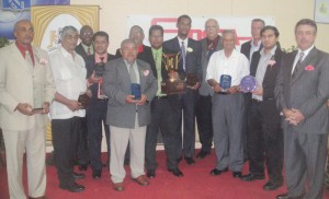 Guyana Manufactures and Services awards 2009 recipients standing