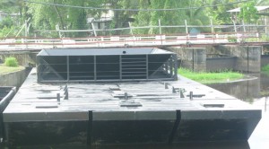 A pontoon constructed by GNIC