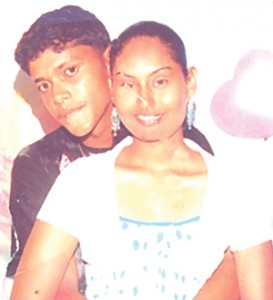 Richard  Ramnarine and his reputed wife in happier times