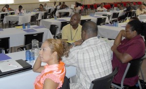 Some of the participants at the UNGASS meeting