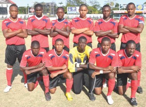 The starting line-up of Alpha United FC