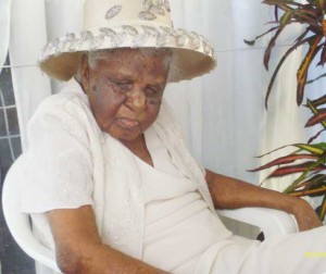 Centenarian Ms. Lillian Jackson