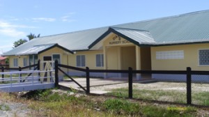 The newly built Diamond Nursery School