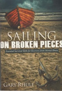 The book cover of Sailing on Broken Pieces