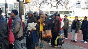 Some of the homeless in New Jersey who benefited from the Arya Samaj