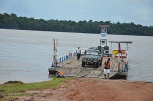 Sherima Crossing, Essequibo River.