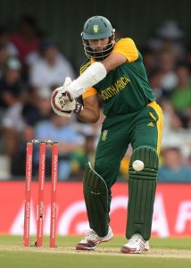 Hashim Amla eased to a half-century in the chase. (Gallo Images)