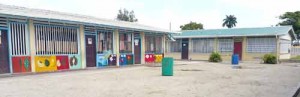 ome of the closed classrooms after the attack 