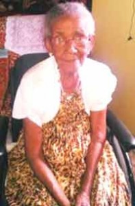 Centenarian, Edmay McIntosh turns 102 today 