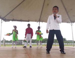 The young calypsonian from Bath Primary School