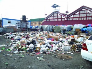 Several communities were affected when the city experienced a garbage crisis in 2013 