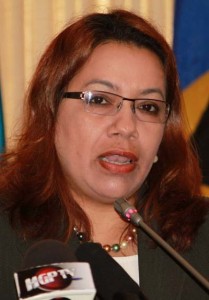 Foreign Affairs Minister Carolyn Rodrigues-Birkett