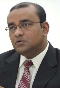 Former President and NEC Chairman, Bharrat Jagdeo