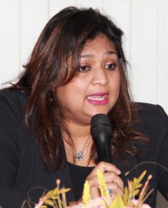 Minister of Education, Priya Manickchand