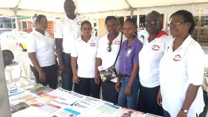  Some of the Club members during yesterday’s World Health Day observance