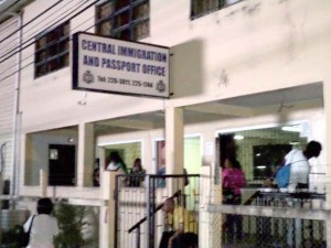 Passport Office remained open hours after closing time, Tuesday night.