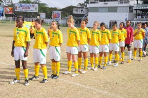  The Lady Jags starting X1 that defeated Cuba to qualify for the CONCACAF Gold Cup.