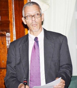 Minister of Business Dominic Gaskin