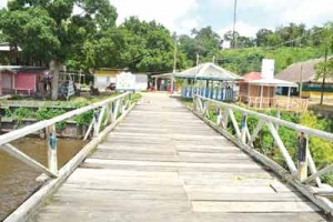 The community of Orealla located on the Corentyne River, Region Six