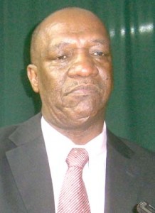 Minister of State, Joseph Harmon 