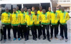 Guyana’s Under-23 squad.