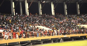 A large crowd is anticipated to flock the Leonora Synthetic Track facility today to witness the Digicel Nationwide Schools Football semifinals.