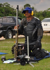 Mahendra Persaud at the National Championships November 2014.