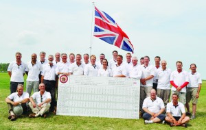 Palma Match and world champions, Great Britain following victory yesterday at Camp Perry, Ohio, USA.
