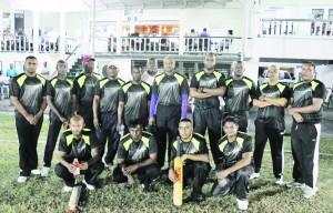 CID team (Commissioner of Police Seelal is 7th from left with long sleeve) took the runner-up spot. 