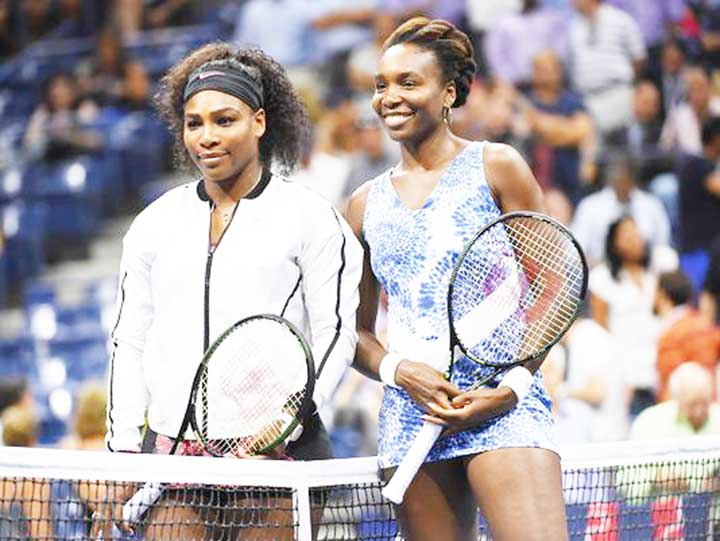 Serena Williams Beats Sister Venus Williams at U.S. Open