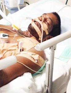 Daniel Persaud in ICU