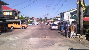 A street in Bartica