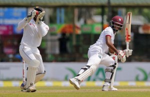 Kraig Brathwaite is done in by the turn, Sri Lanka v West Indies, 2nd Test, Colombo, 2nd day, October 23, 2015 ©Associated Press