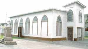 The old wooden structure of St Saviour’s Anglican Church  