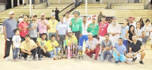 Members of the late Leonora Masjid team display their accolades with representatives of the sponsors and organisers. 