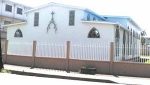 Newly refurbished St Saviour’s Anglican Church  