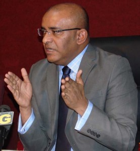 Leader of the Opposition Bharrat Jagdeo